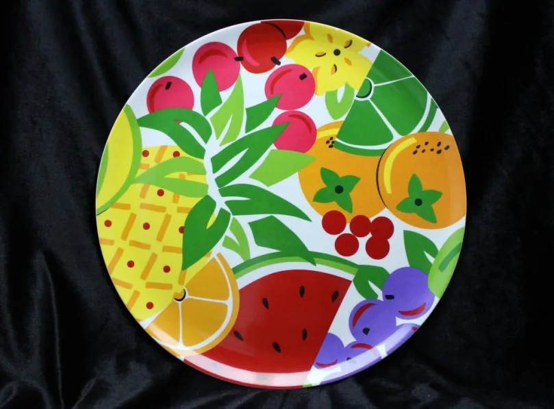 14inch melamine fruit plate