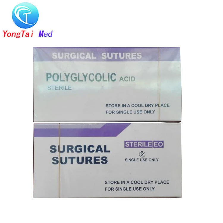 Cheap hot sales medical sutures surgical pga sutures