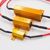10W 25w 50w 6ohm led Load Resistor Wiring Canceller Decoder HID/LED Light Wiring Harness Fix Hyper Flash Error Warning Canceller