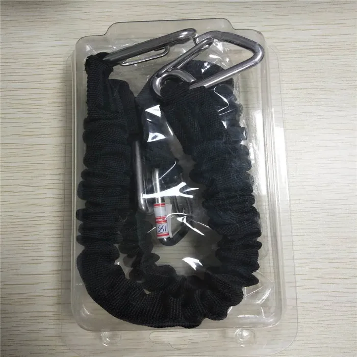 High quality customized package and size bungee cord snubber for boating, camping, biking, motor, etc