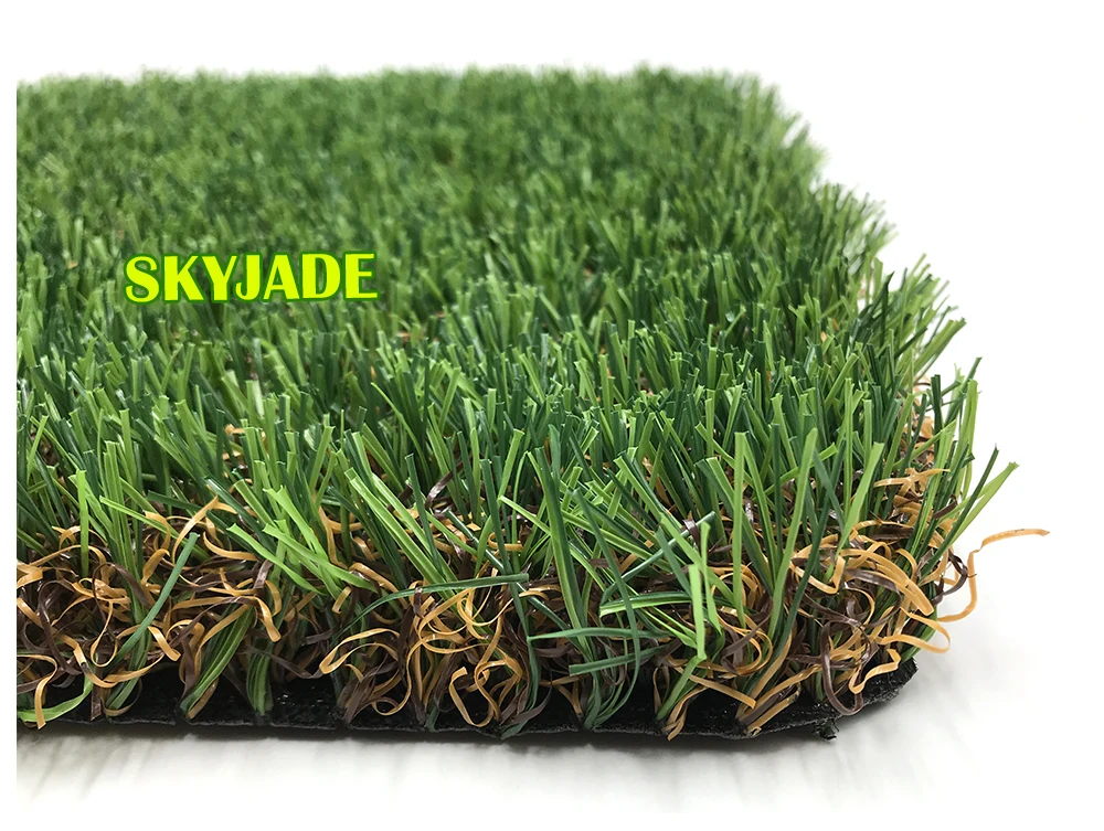 No Need Sand Infill Decorative Landscape Artificial Grass For Garden