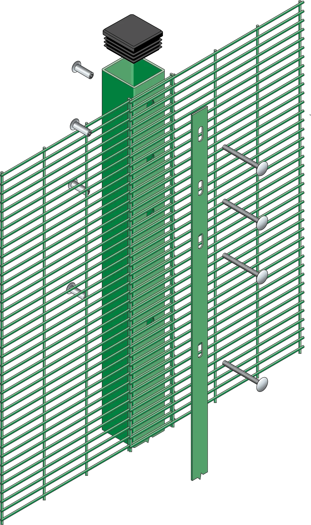 South Africa Clear View Fence See Thru Fence Clear Vu Type Fence 79F