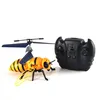 RC Insect infrared remote control Toy RC flying bee with light