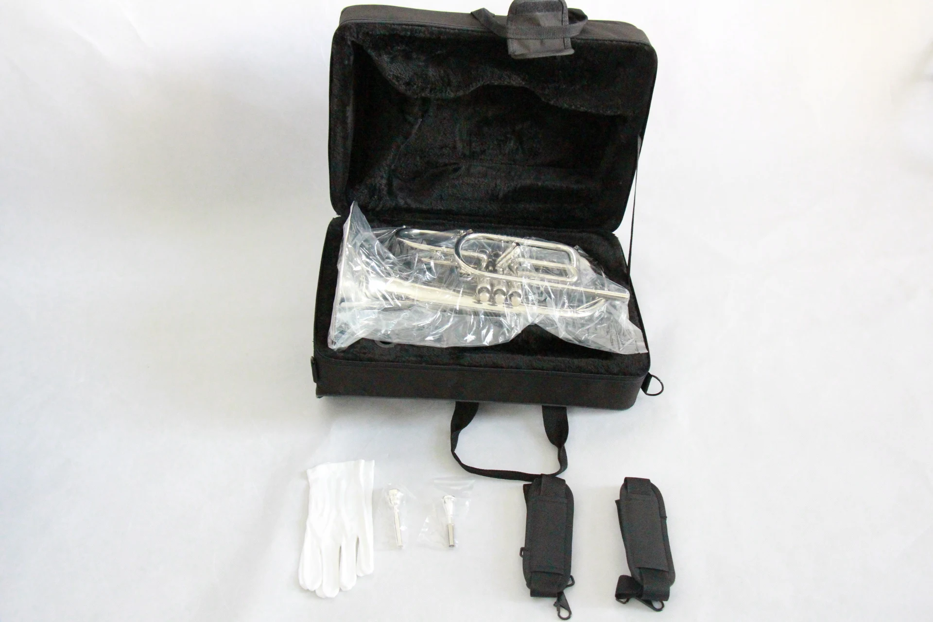 Good Quality Handcraft Mellophone Yellow Brass Instrument Bb Tone