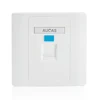 Aucas Brand Anti-Dust Single Port Network Cable Face Plate RJ45 FacePlate