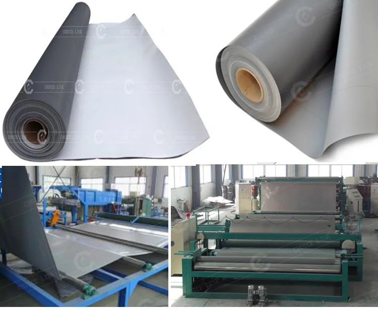 for building thermoplastic non-woven backing PVC waterproof membrane