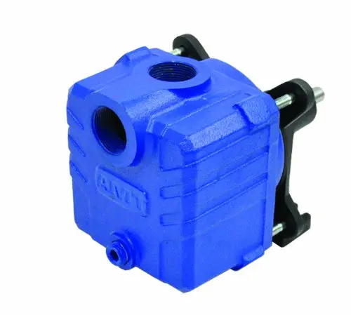 AMT 2850-99 1.25" Cast Iron Self-Priming Centrifugal Pedestal Pump, 75psi, Buna-N Seal, 1hp Minimum