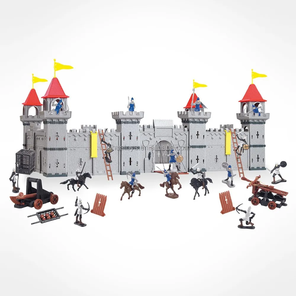 Educational Toy Plastic Castle With Toys Soldier For Kids Buy Toys,Educational Toys,Plastic