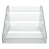 4 tiers chewing gum exhibition display stands acrylic display shelf