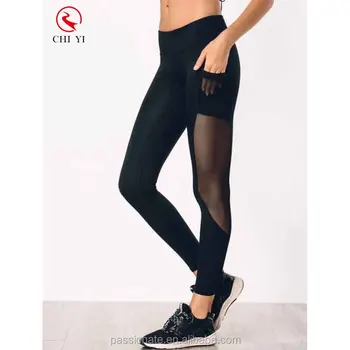 ladies mesh gym leggings