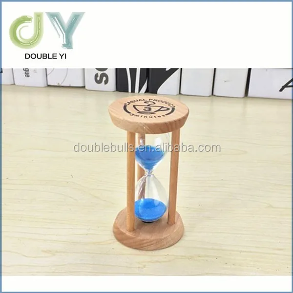 Custom Logo Printed Wooden Hourglass,Mini Wooden Sand Clock Sand Timer