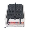 mini factory line cat shape waffle maker, cartoon waffle stick maker with CE approved