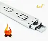 sus304 stainless steel ball bearing telescopic drawer rail