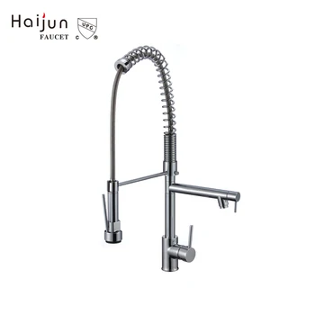 Flexible Long Neck Pull Down Single Handle Nsf Kitchen Sink Faucet Single Handle Nsf Kitchen Sink Faucet