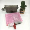 Custom recyclable zipper bubble pouch packaging bags for shipping watch for cosmetic