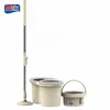 Eco-friendlly deluxe spin mop bucket system 360 floor spin mop