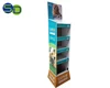 POP up Cardboard pet products floor display pet food display rack puppy pads display showcase