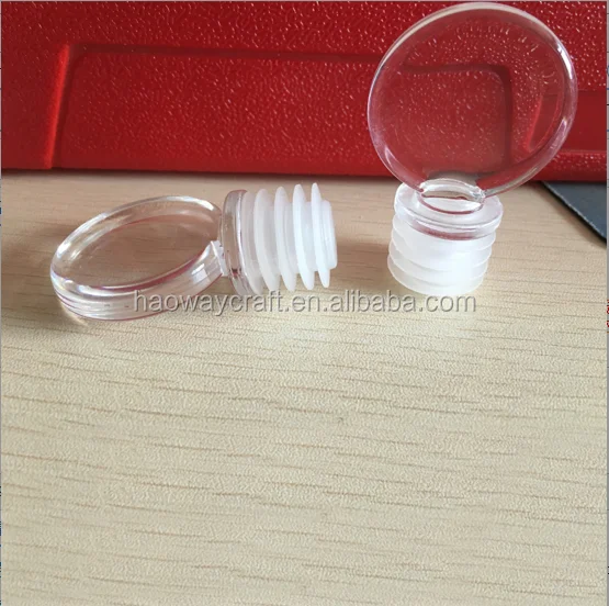 Monogram Acrylic Blank Silicone Wine Stopper Buy Acrylic Wine Stopper