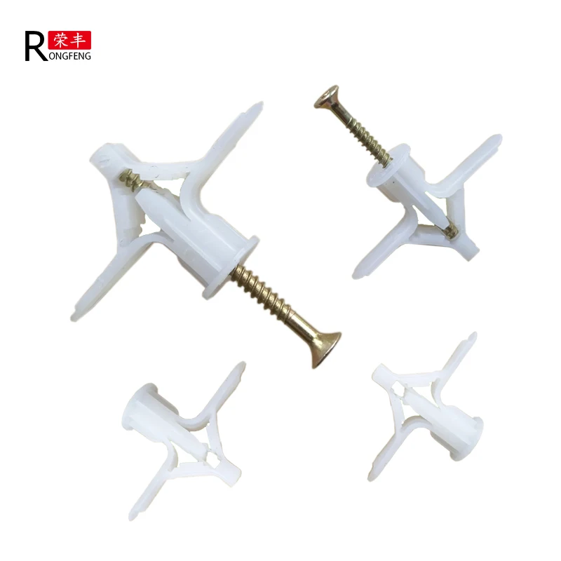 Winged Plastic Anchors/plastic Butterfly Plug Buy Plastic Anchors