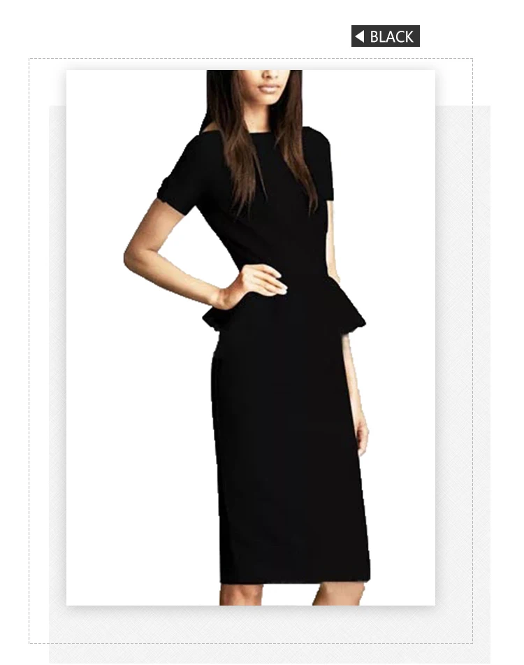 black traditional dress