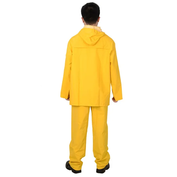 Water Proof Rain Jacket Pant Pvc 