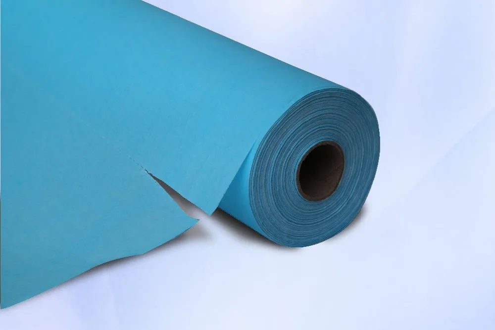 Exam Table Cover Disposable Blue Medical Paper Couch Roll From Suzhou