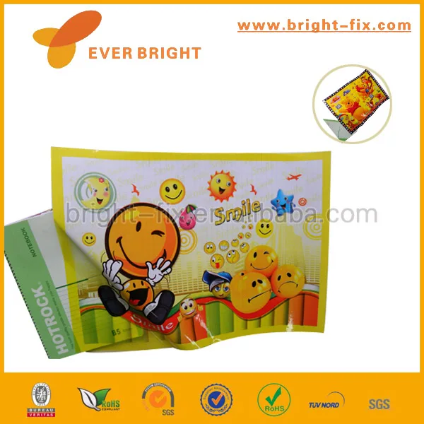 Pvc Self Adhesive Book Cover Material,Self Adheisve Contact Cover For