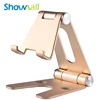 Handy foldable metal stand support to smartphone table desktop bedside tablet mount holder for ipad