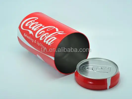 Coin can money box tin can coin bank collection boxes
