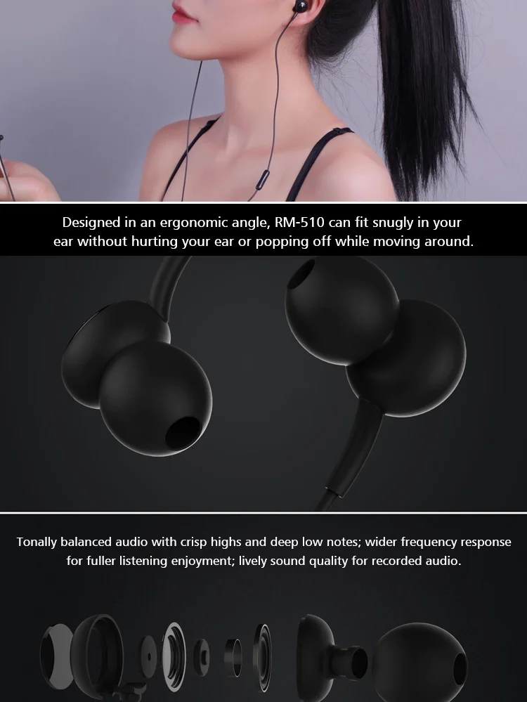 Remax Rm-510 3.5mm In Ear Sport Wired Stereo Earphone For Phone - Buy Red  Wired Earphone For Sport,Fashion Sport Wired Earphone,In Ear Earphone For  Ps4 Product on Alibaba.com