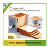 Food Grade Kitchen Equipment Slicing Guide Cutter Loaf Bread Slicer