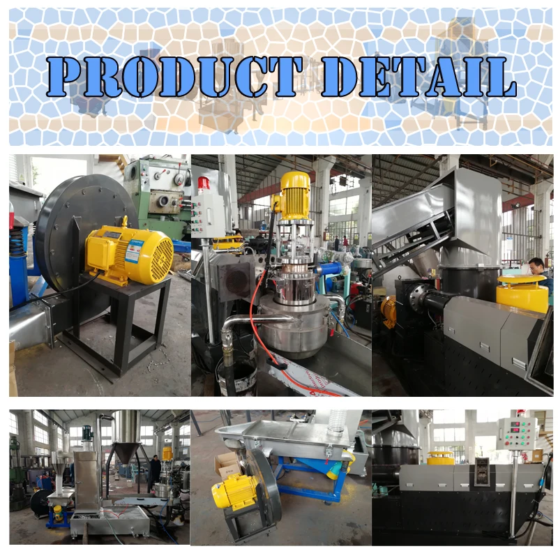 PP Woven Bags Washing Recycling Machine SJ160 Plastic Pellet Making Machine