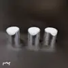 Cosmetic Sliver Aluminium Plastic Press Cap Disc Top Cap for shampoo bath cream