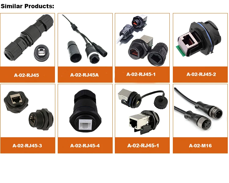 8 Pin Waterproof RJ45 Panel Mount Connector.jpg