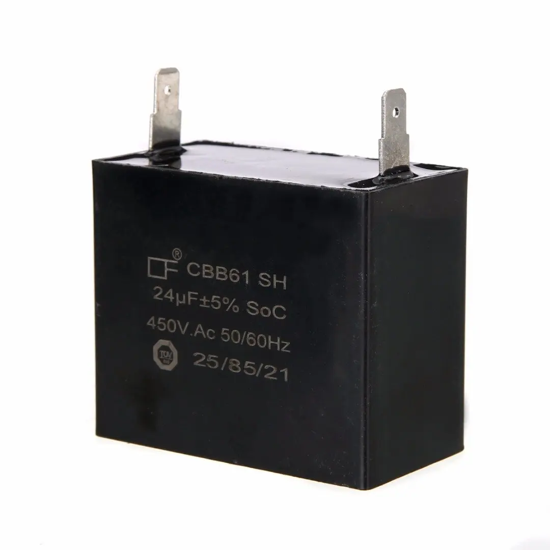 CBB61 Capacitor，450VAC 24uF Starting Capacitor Generator，50/60Hz Run
