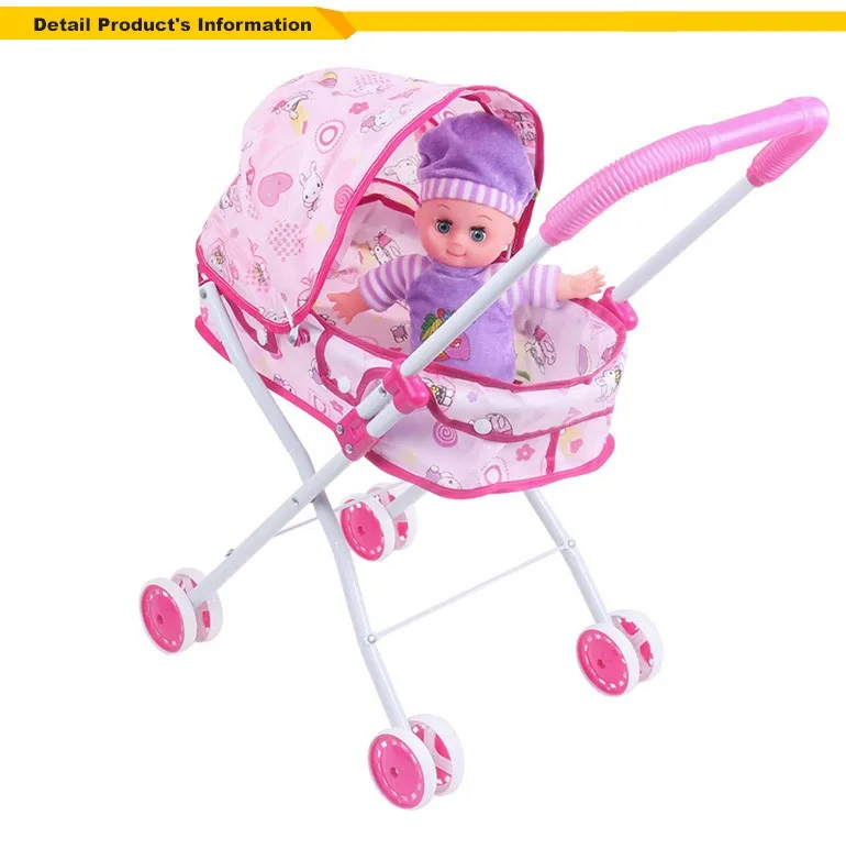 plastic toy stroller