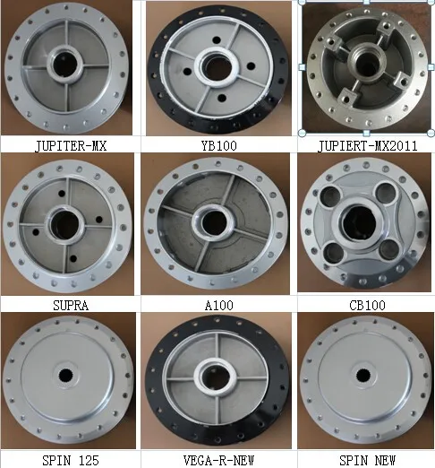 Popular selling motorcycle SHOGUN /SMASH/RAIDER J rear hub