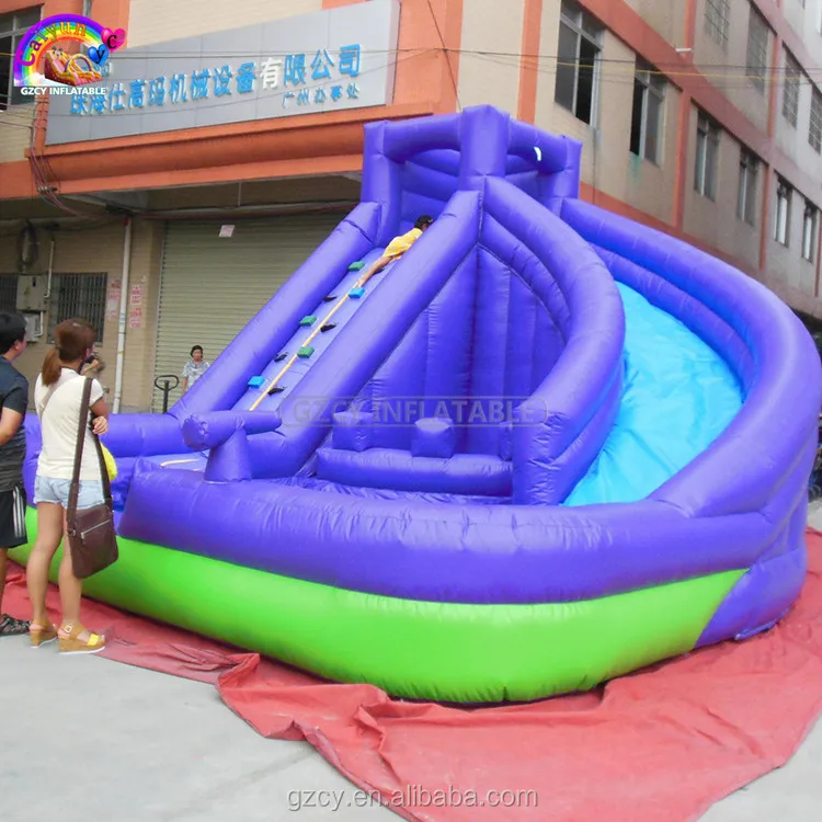 rocky mountain river race inflatable slide bouncer