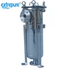 industrial bag filter and housing for wastewater