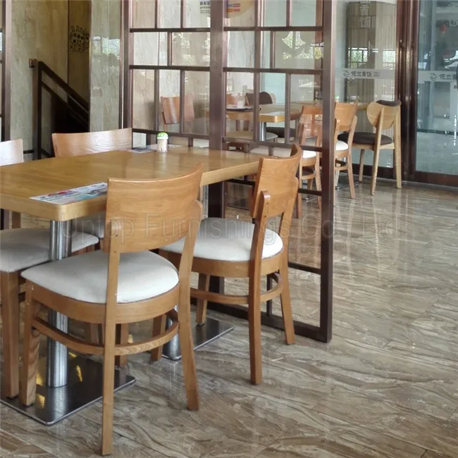 (SPCS337) Moderna mesa de jantar de madeira cadeiras de