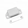 White plastic shell Cabinet door magnetic catch