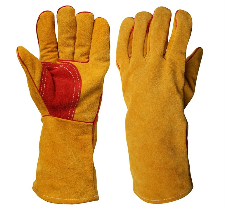 Industrial Gloves Long Sleeve Welding Gloves - Buy Long Sleeve Welding ...