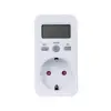 Household Power Meter Measuring Outlet Plug in Socket Usage Monitor US/UK/EU/AU Plug Electric Power Meter with LCD Screen