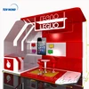 Detian Offer wood material product display stands modular exhibitions display 3d stall design
