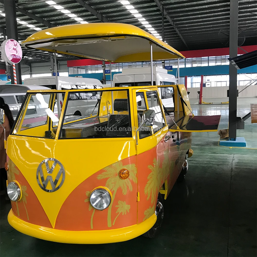 Four Wheels Electric Mobile Vw Food Truck For Sale In Dubai Buy