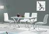 Nested Glass top dining set LK-DS004