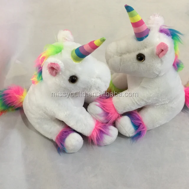 Wholesale Stuffed Rainbow Horn Unicorn Soft Plush Animal Toys Buy