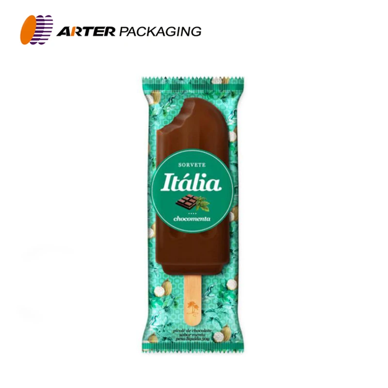 Eco Friendly Wholesale Clear Plastic Package Biodegradable Popsicle