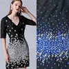 Four colors textile pattern Woven brocade jacquard fabric for Skirt fabric
