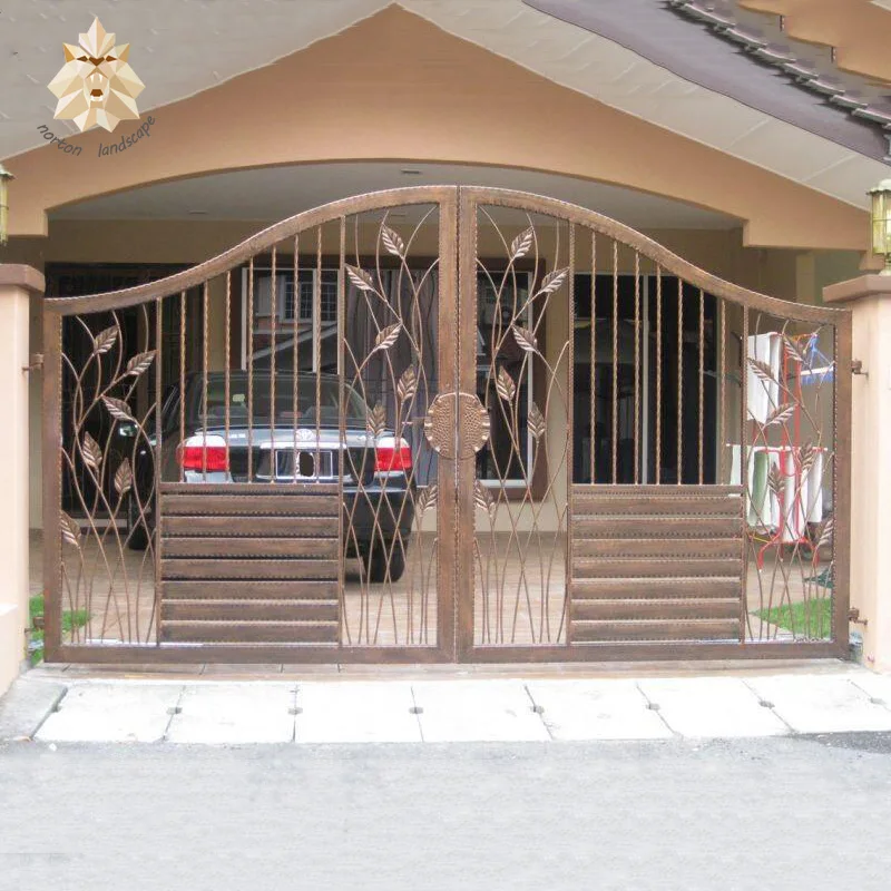 Uso En Casa De Puertas De Hierro Forjado/puerta De Hierro Forjado Ntirg